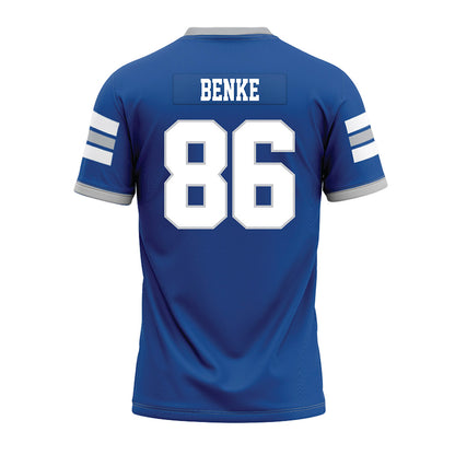MTSU - NCAA Football : Brody Benke - Blue Premium Football Jersey-1