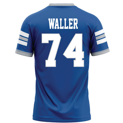 MTSU - NCAA Football : Jonathan Waller - Blue Football Jersey-1