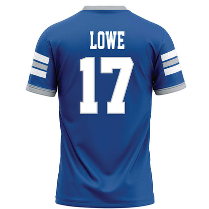 MTSU - NCAA Football : Jayson Lowe - Blue Football Jersey-1
