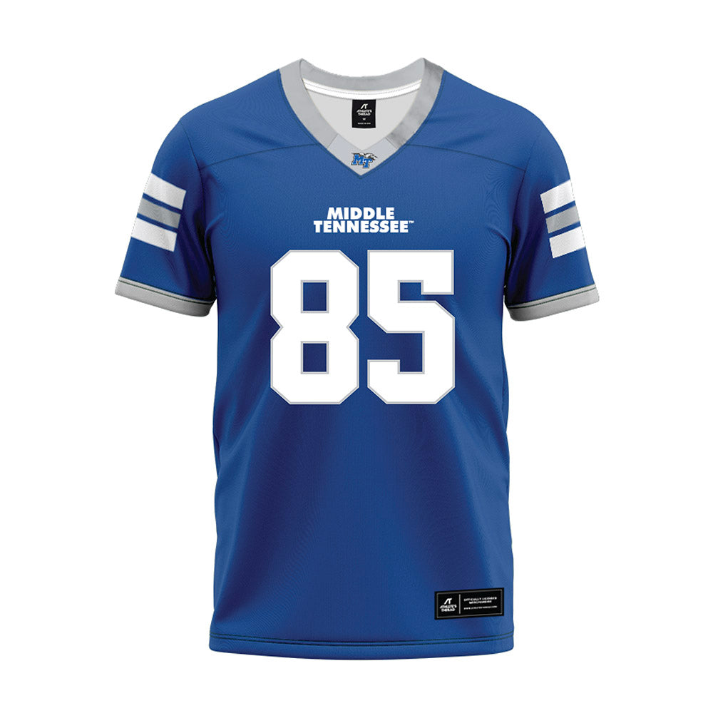 MTSU - NCAA Football : Neo Clifton - Blue Premium Football Jersey-0