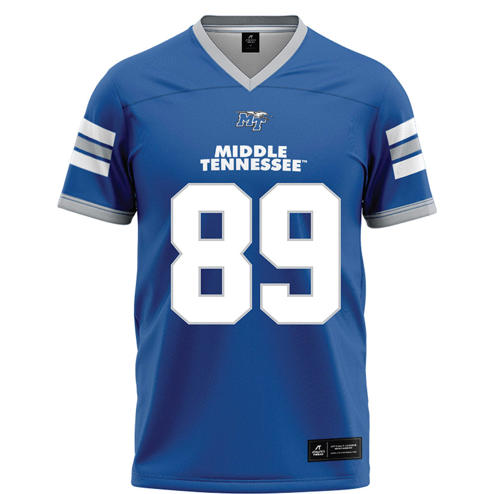 MTSU - NCAA Football : Landon Collins - Blue Football Jersey-0