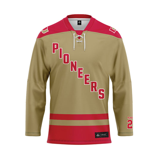 DU - NCAA Men's Ice Hockey : Brendan McMorrow - Fashion Jersey Hockey Jersey-0