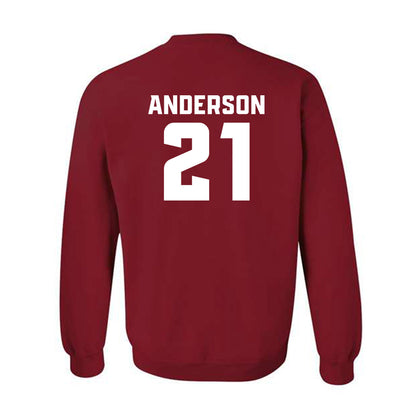 DU - NCAA Men's Ice Hockey : Kent Anderson - Classic Fashion Shersey Crewneck Sweatshirt-1