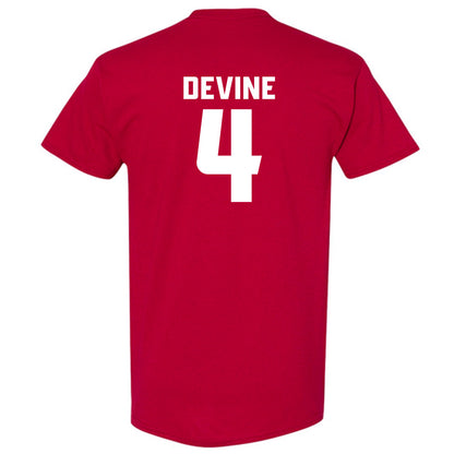 DU - NCAA Men's Ice Hockey : Jack Devine - Classic Fashion Shersey T-Shirt-1