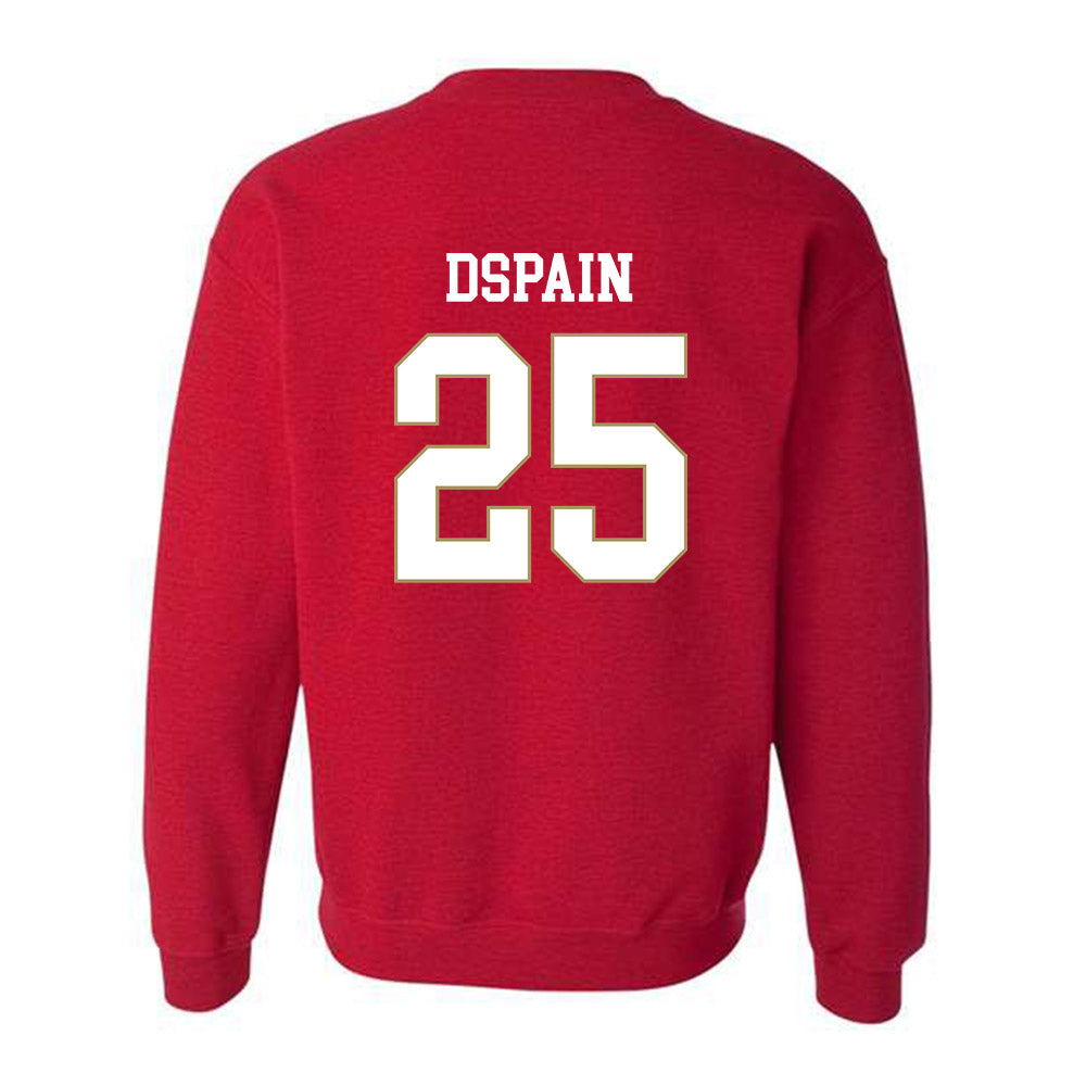 DU - NCAA Men's Lacrosse : Jack Dspain - Classic Shersey Crewneck Sweatshirt-1