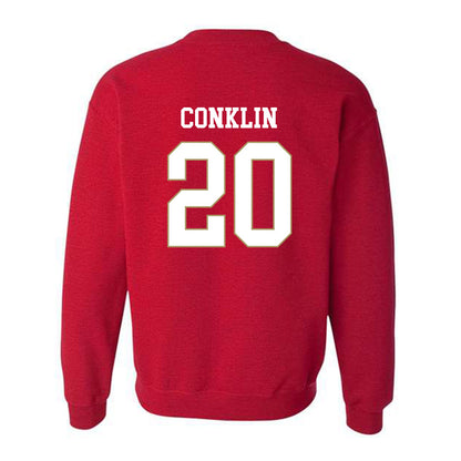 DU - NCAA Women's Volleyball : Abby Conklin - Classic Shersey Crewneck Sweatshirt-1