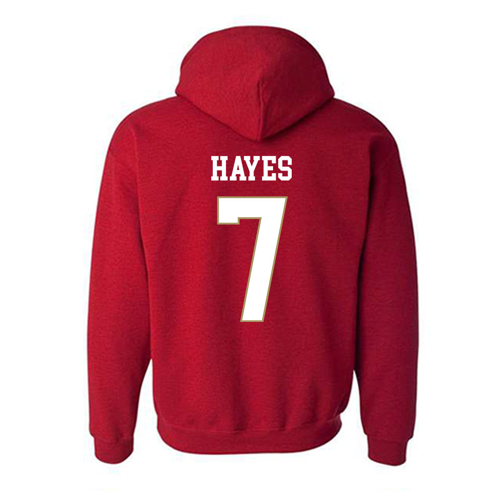 DU - NCAA Men's Lacrosse : William Hayes - Classic Shersey Hooded Sweatshirt-1