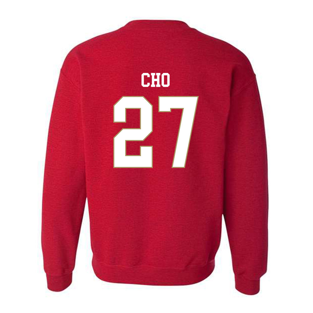 DU - NCAA Women's Lacrosse : Chelsea Cho - Classic Shersey Crewneck Sweatshirt-1