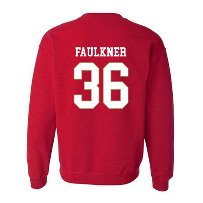 DU - NCAA Men's Lacrosse : Seamus Faulkner - Classic Shersey Crewneck Sweatshirt-1
