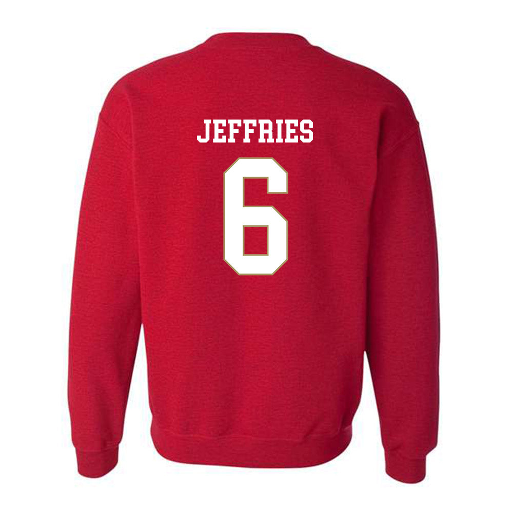 DU - NCAA Women's Soccer : Riley Jeffries - Classic Shersey Crewneck Sweatshirt-1