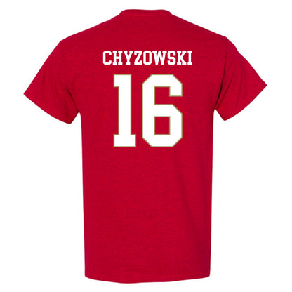 DU - NCAA Men's Ice Hockey : Kyle Chyzowski - Classic Shersey T-Shirt-1