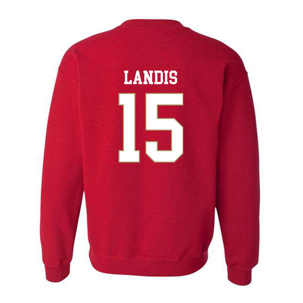 DU - NCAA Women's Volleyball : Katelyn Landis - Classic Shersey Crewneck Sweatshirt-1