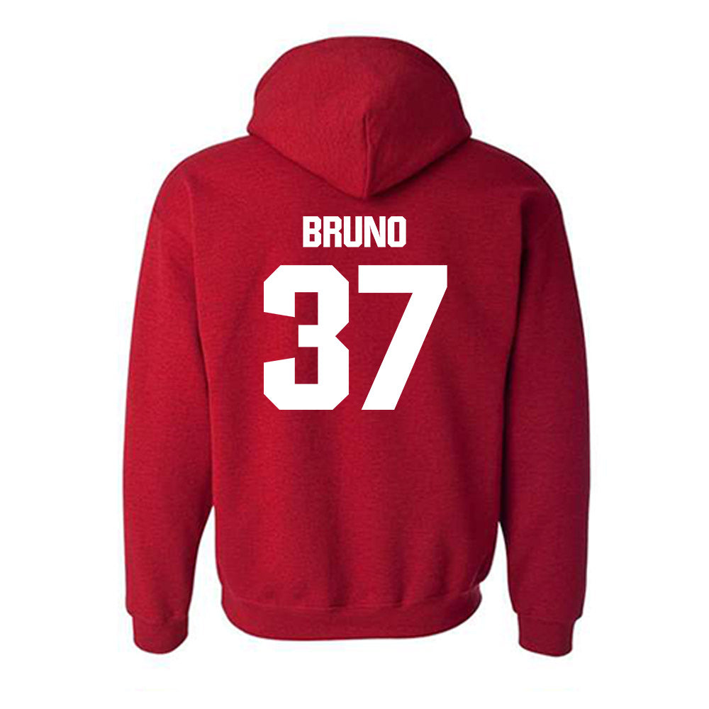 DU - NCAA Men's Lacrosse : Chase Bruno - Sports Shersey Hooded Sweatshirt-1