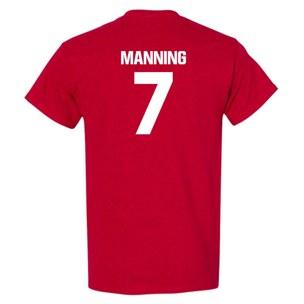 DU - NCAA Men's Lacrosse : Noah Manning - T-Shirt