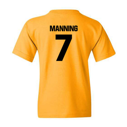 DU - NCAA Men's Lacrosse : Noah Manning - Sports Shersey Youth T-Shirt