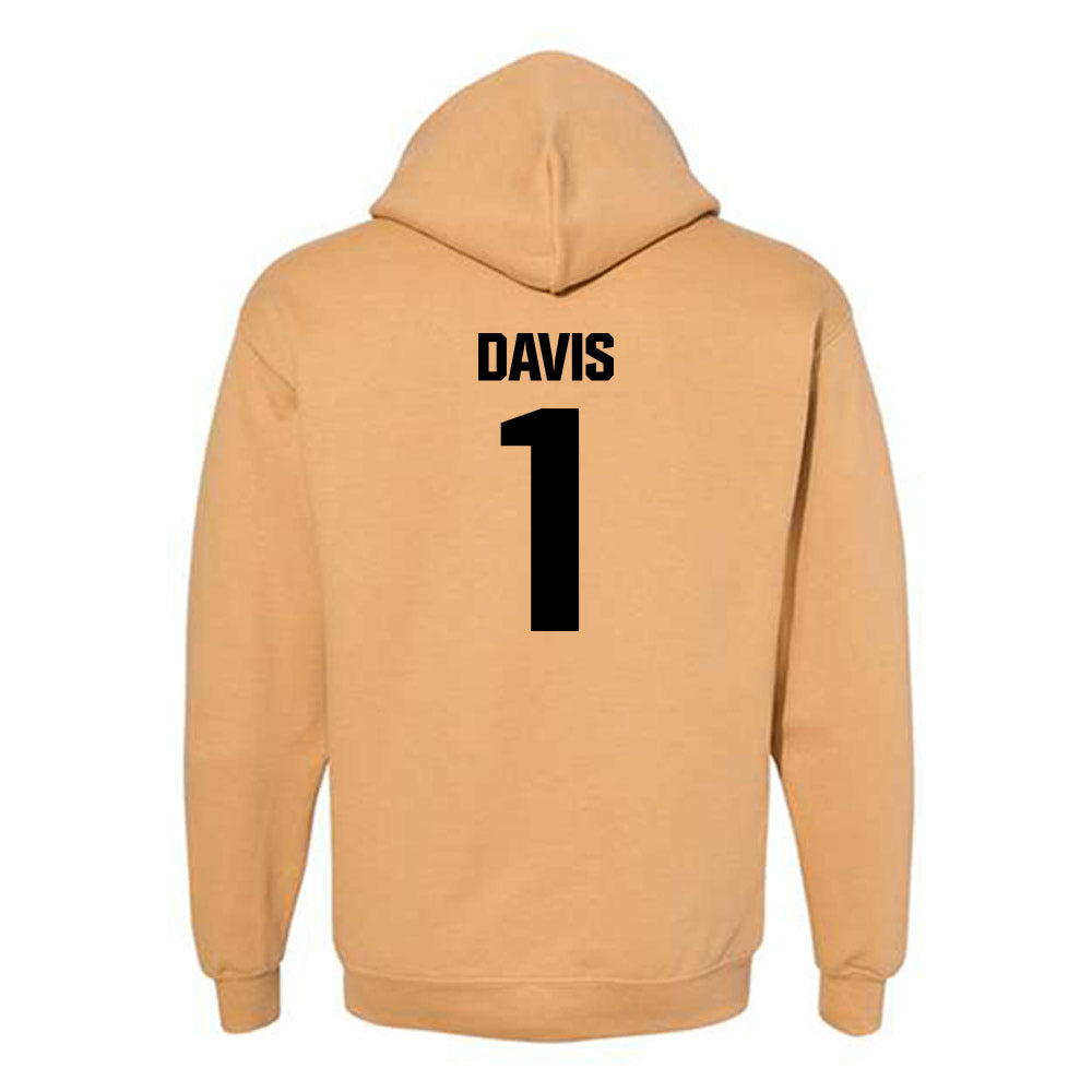 DU - NCAA Men's Lacrosse : Brody Davis - Sports Shersey Hooded Sweatshirt-1