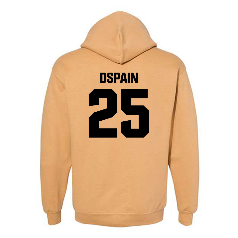 DU - NCAA Men's Lacrosse : Jack Dspain - Sports Shersey Hooded Sweatshirt-1