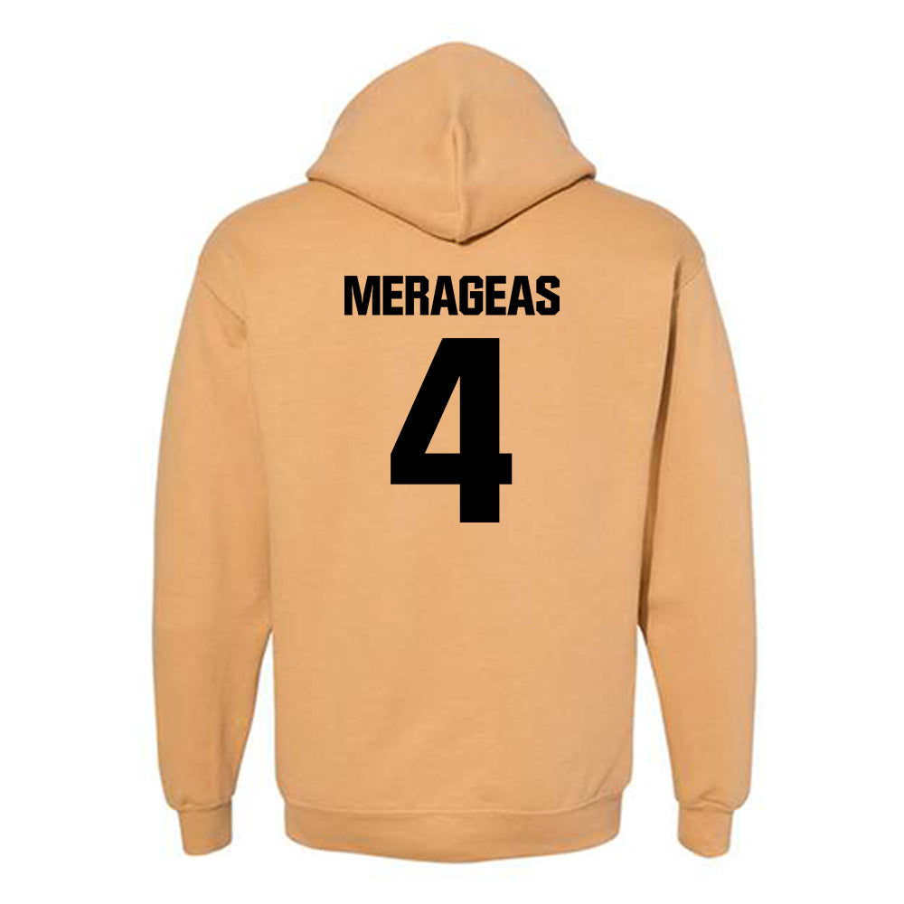 DU - NCAA Men's Lacrosse : Chris Merageas - Sports Shersey Hooded Sweatshirt-1