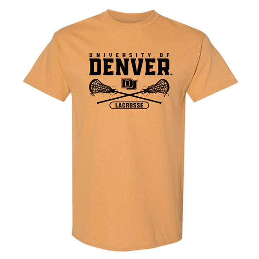 DU - NCAA Men's Lacrosse : Luke Ficeli - Sports Shersey T-Shirt-0