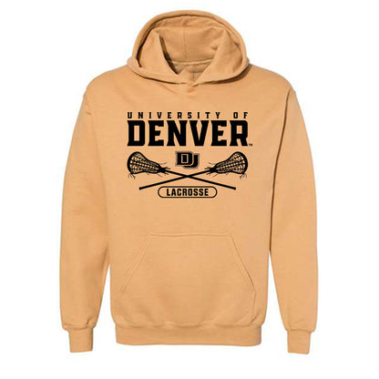 DU - NCAA Men's Lacrosse : Brody Davis - Sports Shersey Hooded Sweatshirt-0