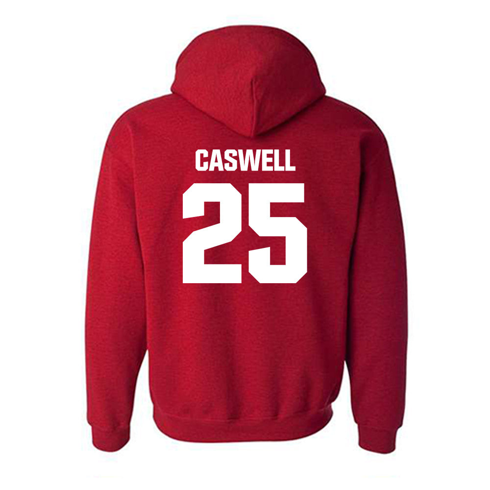 DU - NCAA Men's Ice Hockey : Clarke Caswell - Classic Shersey Hooded Sweatshirt-1