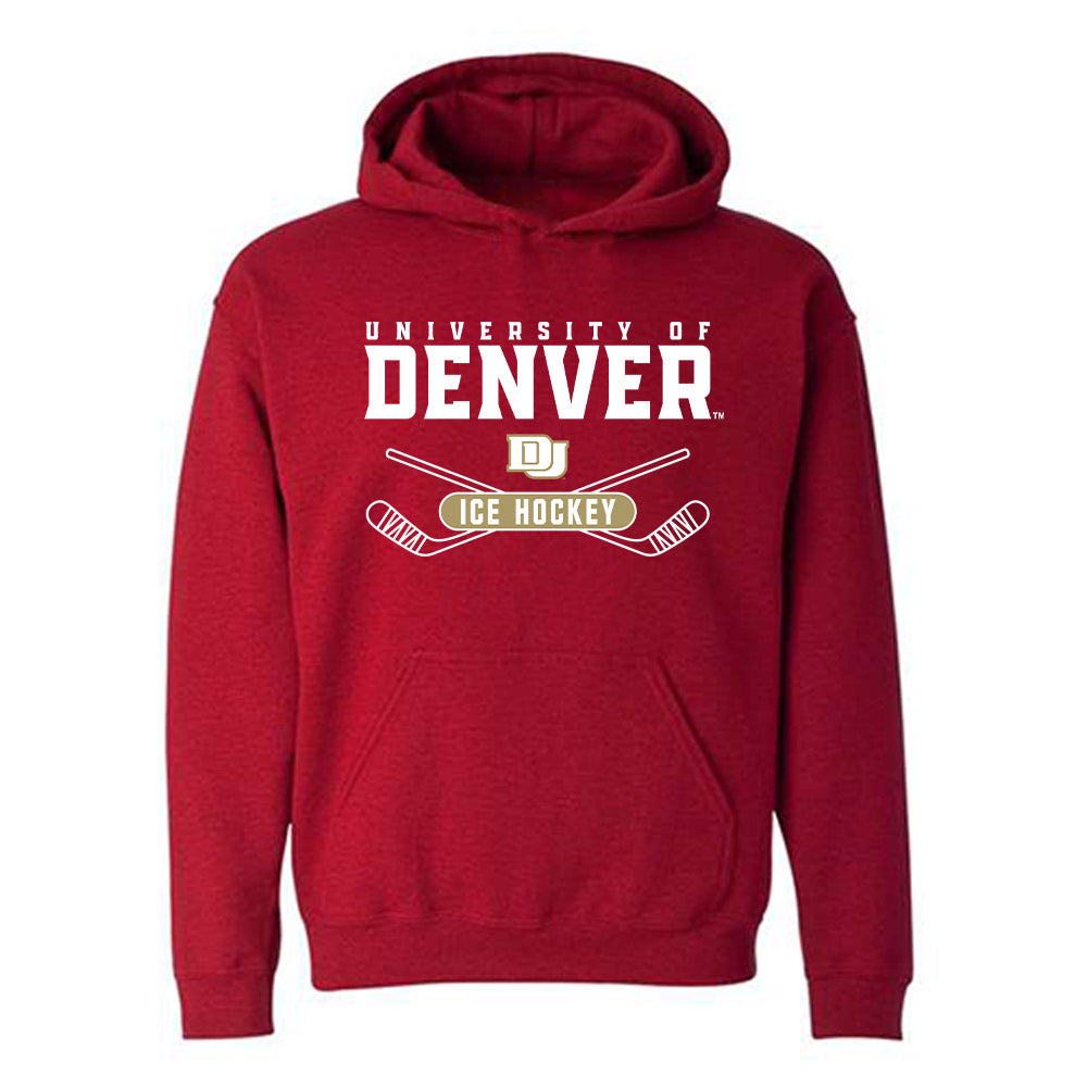 DU - NCAA Men's Ice Hockey : Jack Devine - Hooded Sweatshirt