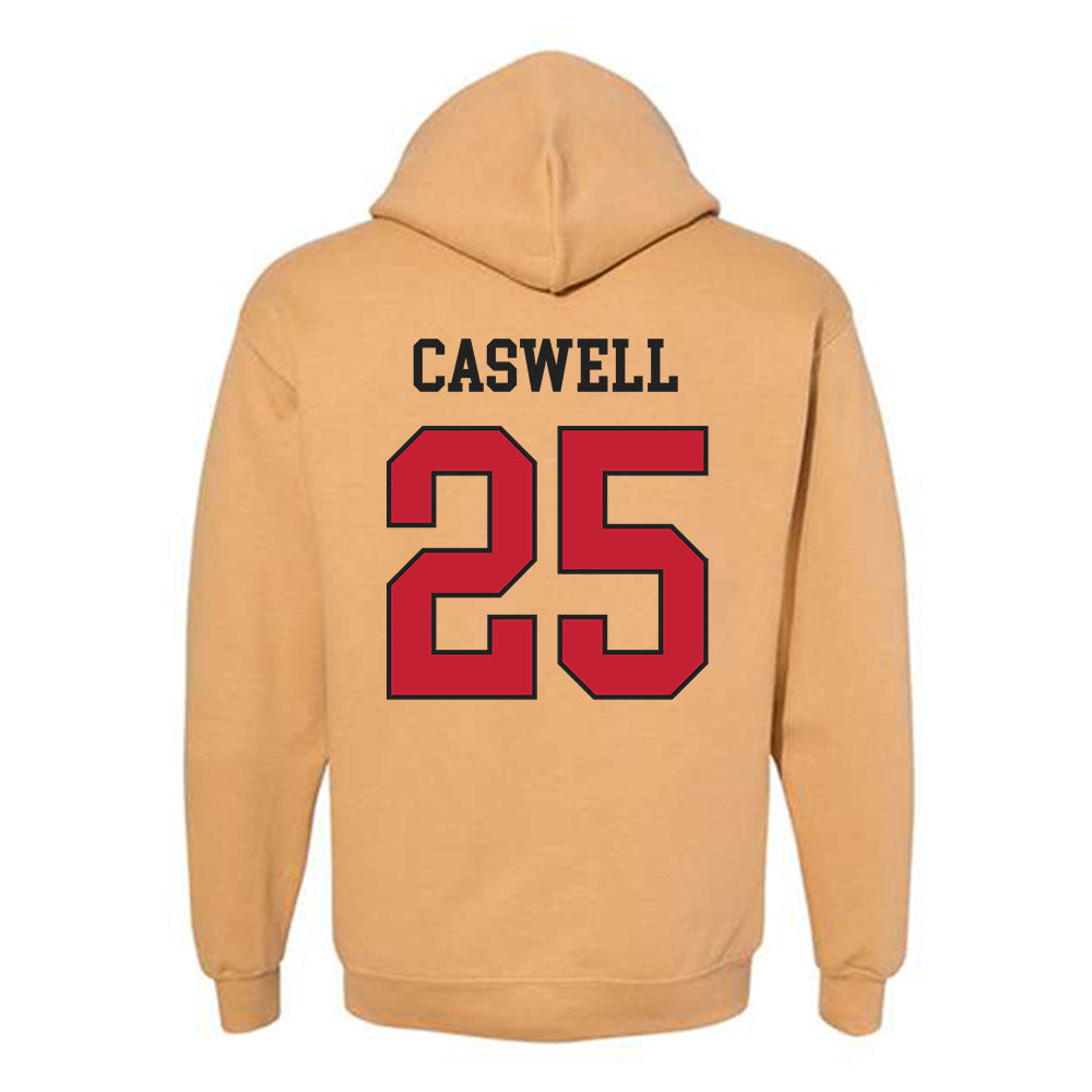 DU - NCAA Men's Ice Hockey : Clarke Caswell - Classic Shersey Hooded Sweatshirt-1