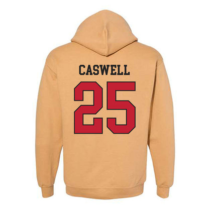DU - NCAA Men's Ice Hockey : Clarke Caswell - Classic Shersey Hooded Sweatshirt-1