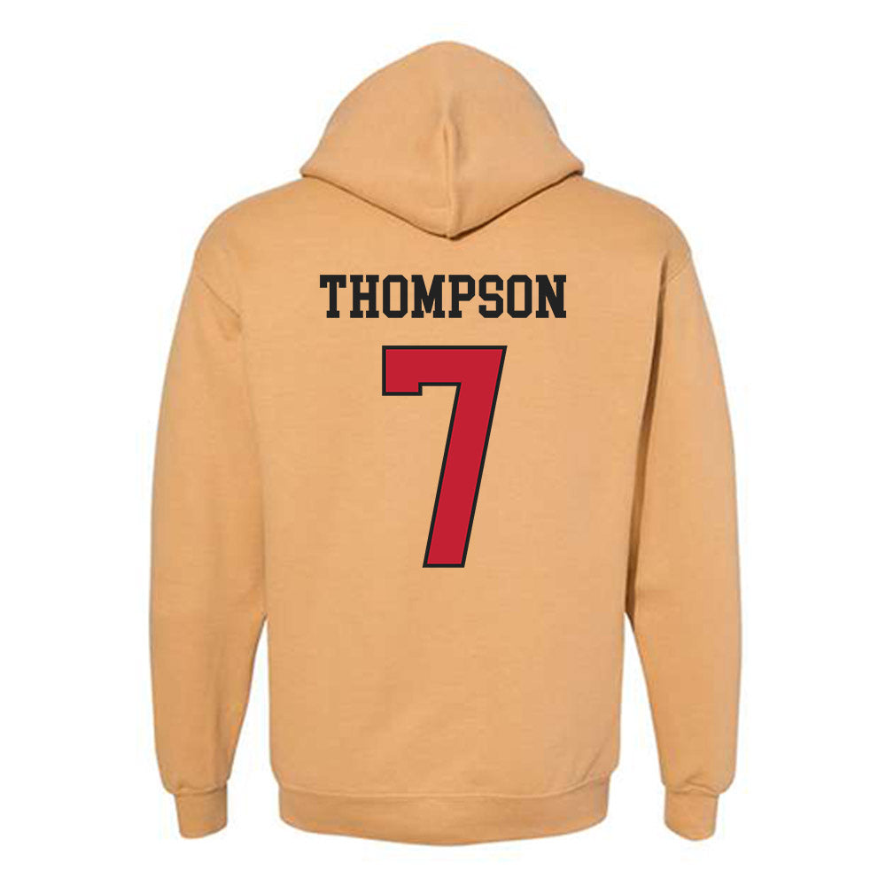 DU - NCAA Men's Ice Hockey : Aidan Thompson - Classic Shersey Hooded Sweatshirt