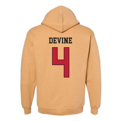 DU - NCAA Men's Ice Hockey : Jack Devine - Classic Shersey Hooded Sweatshirt