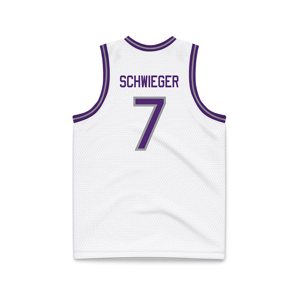 Northern Iowa - NCAA Men's Basketball : Ben Schwieger - Basketball Jersey
