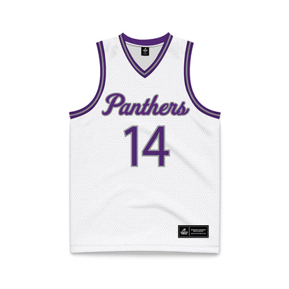 Northern Iowa - NCAA Men's Basketball : Tristan Smith - White Basketball Jersey-0
