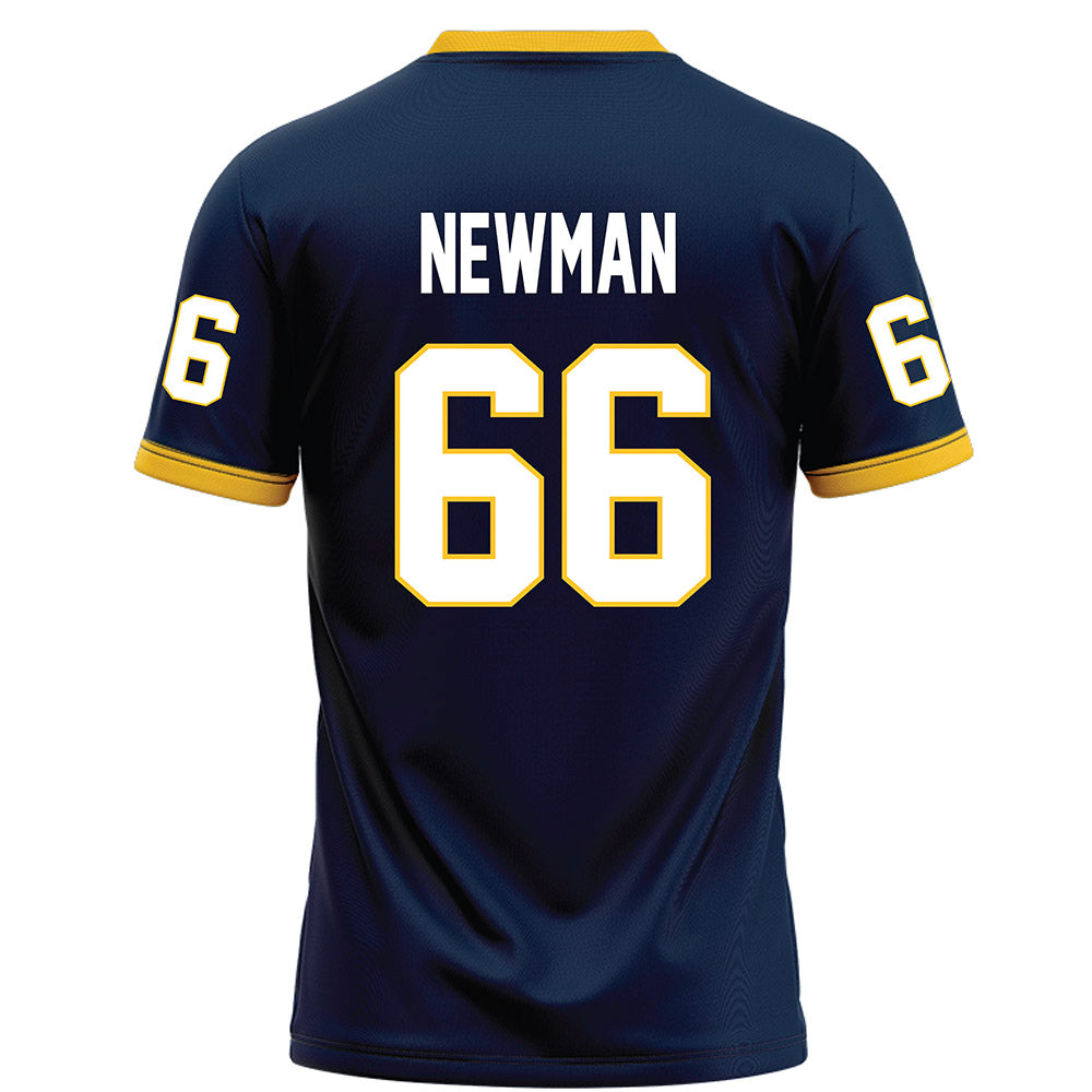 Murray State - NCAA Football : Spencer Newman - Navy Football Jersey-1
