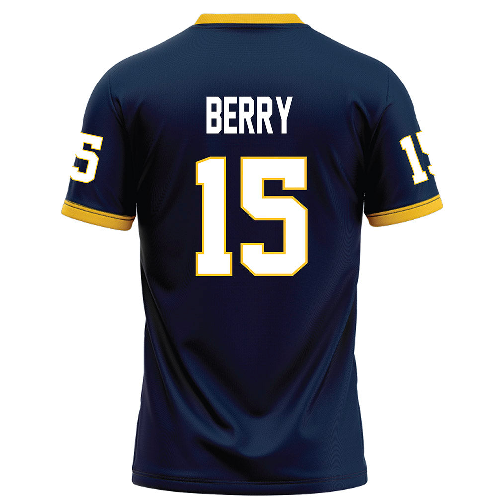 Murray State - NCAA Football : Blaze Berry - Navy Football Jersey-1