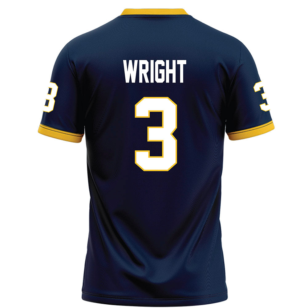 Murray State - NCAA Football : baxter wright - Navy Football Jersey-1