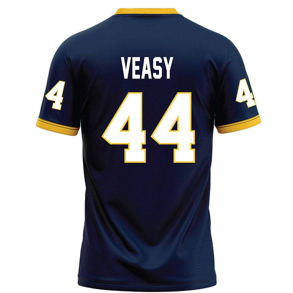 Murray State - NCAA Football : Jackson Veasy - Navy Football Jersey-1