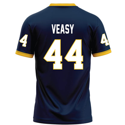 Murray State - NCAA Football : Jackson Veasy - Navy Football Jersey-1