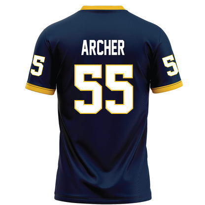 Murray State - NCAA Football : Connor Archer - Navy Football Jersey-1