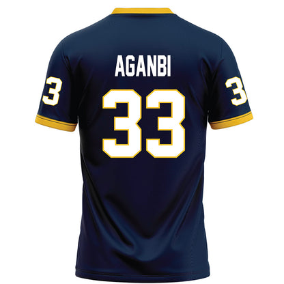 Murray State - NCAA Football : Daniel Aganbi - Navy Football Jersey-1