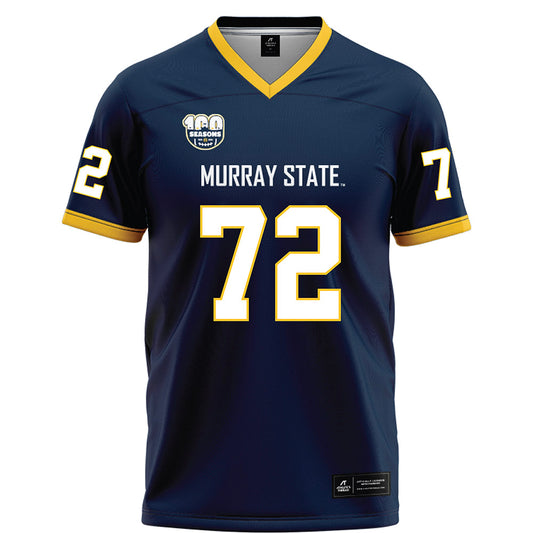 Murray State - NCAA Football : Carson Gilliland - Navy Football Jersey-0