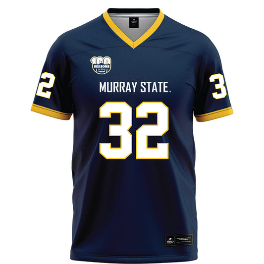 Murray State - NCAA Football : Joshua Crawford - Navy Football Jersey-0