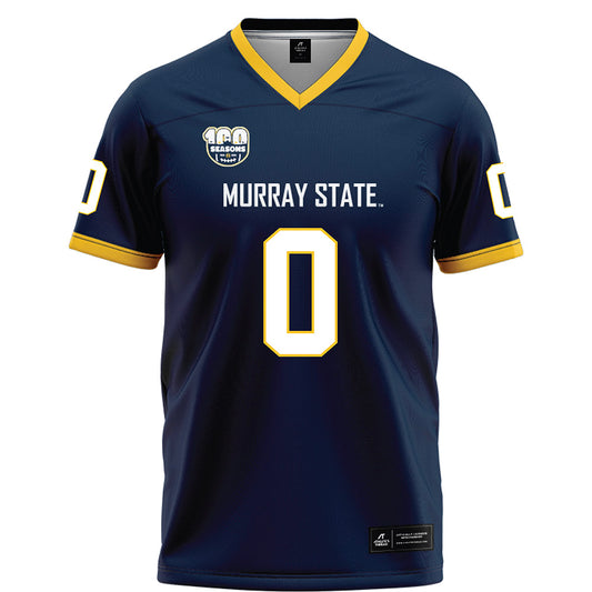 Murray State - NCAA Football : Jarard Mosely - Navy Football Jersey-0