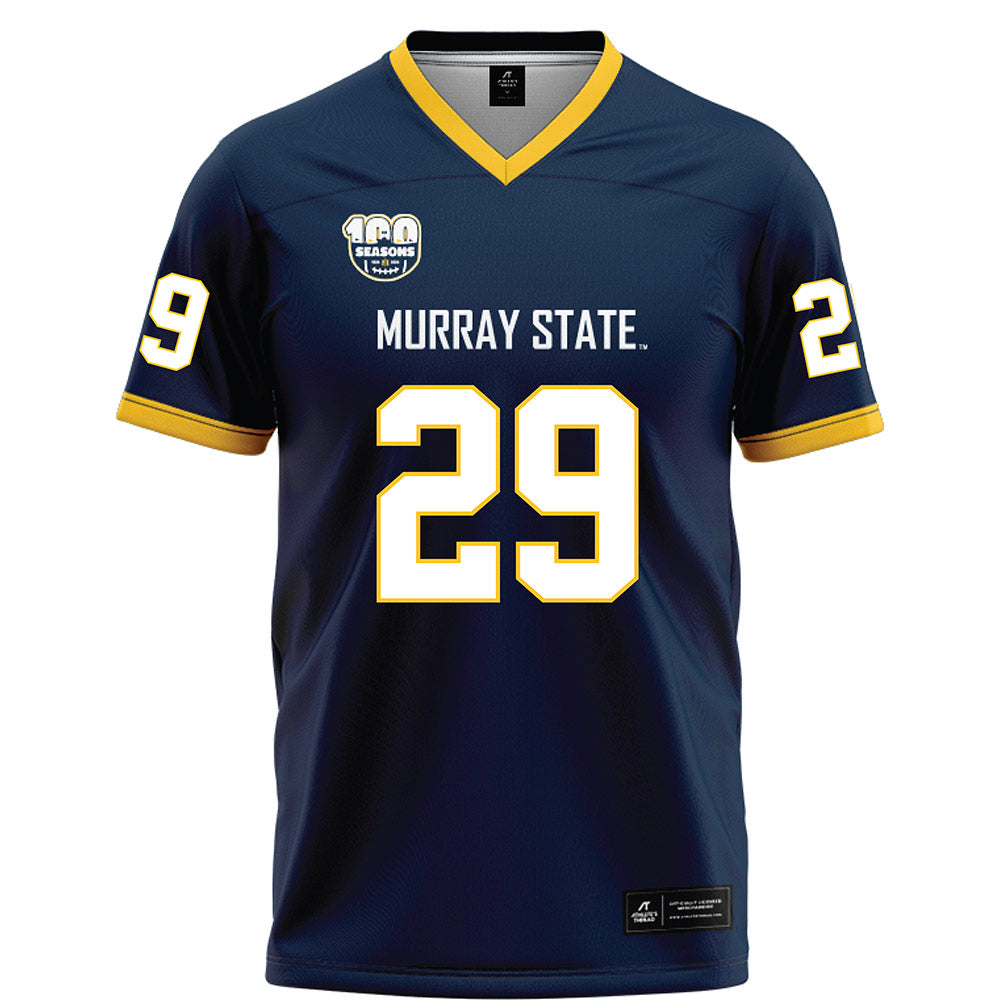 Murray State - NCAA Football : Rocco Devita - Navy Football Jersey-0