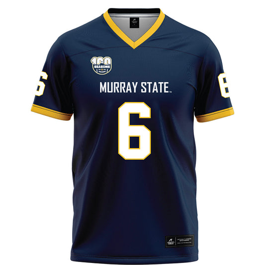 Murray State - NCAA Football : Dominic Girard Girard - Navy Football Jersey-0