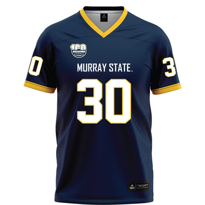 Murray State - NCAA Football : Kamden Miller - Navy Football Jersey-0