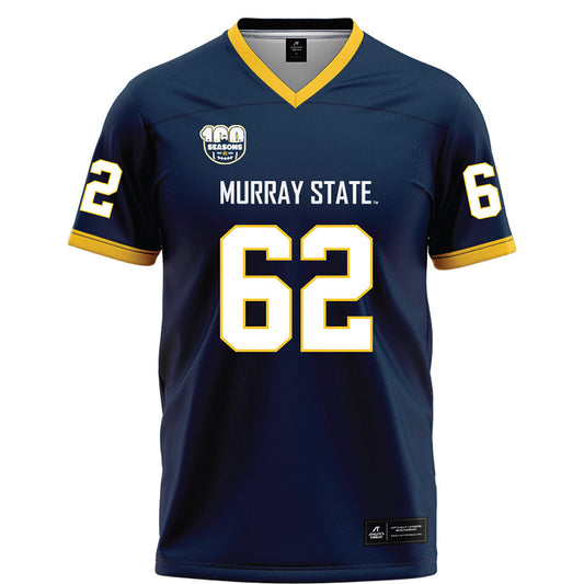 Murray State - NCAA Football : Jake Coffey - Navy Football Jersey-0