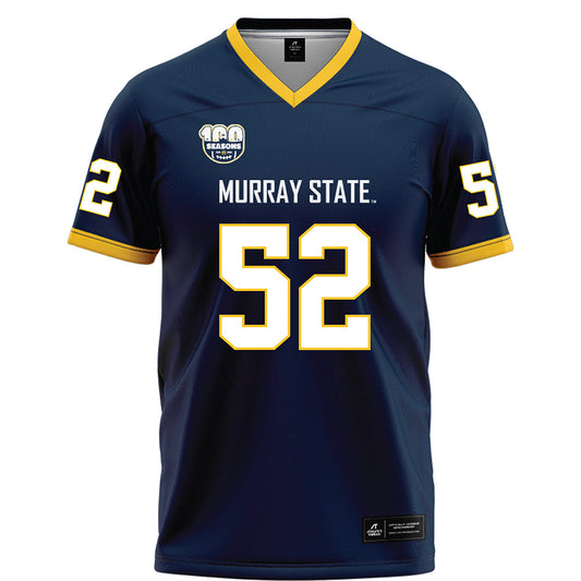 Murray State - NCAA Football : Jake McConnell - Navy Football Jersey-0