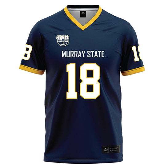 Murray State - NCAA Football : Huseyin Simsir - Navy Football Jersey-0