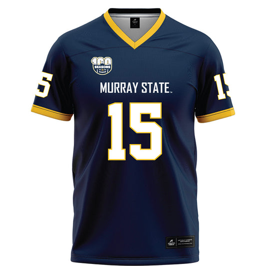 Murray State - NCAA Football : Blaze Berry - Navy Football Jersey-0