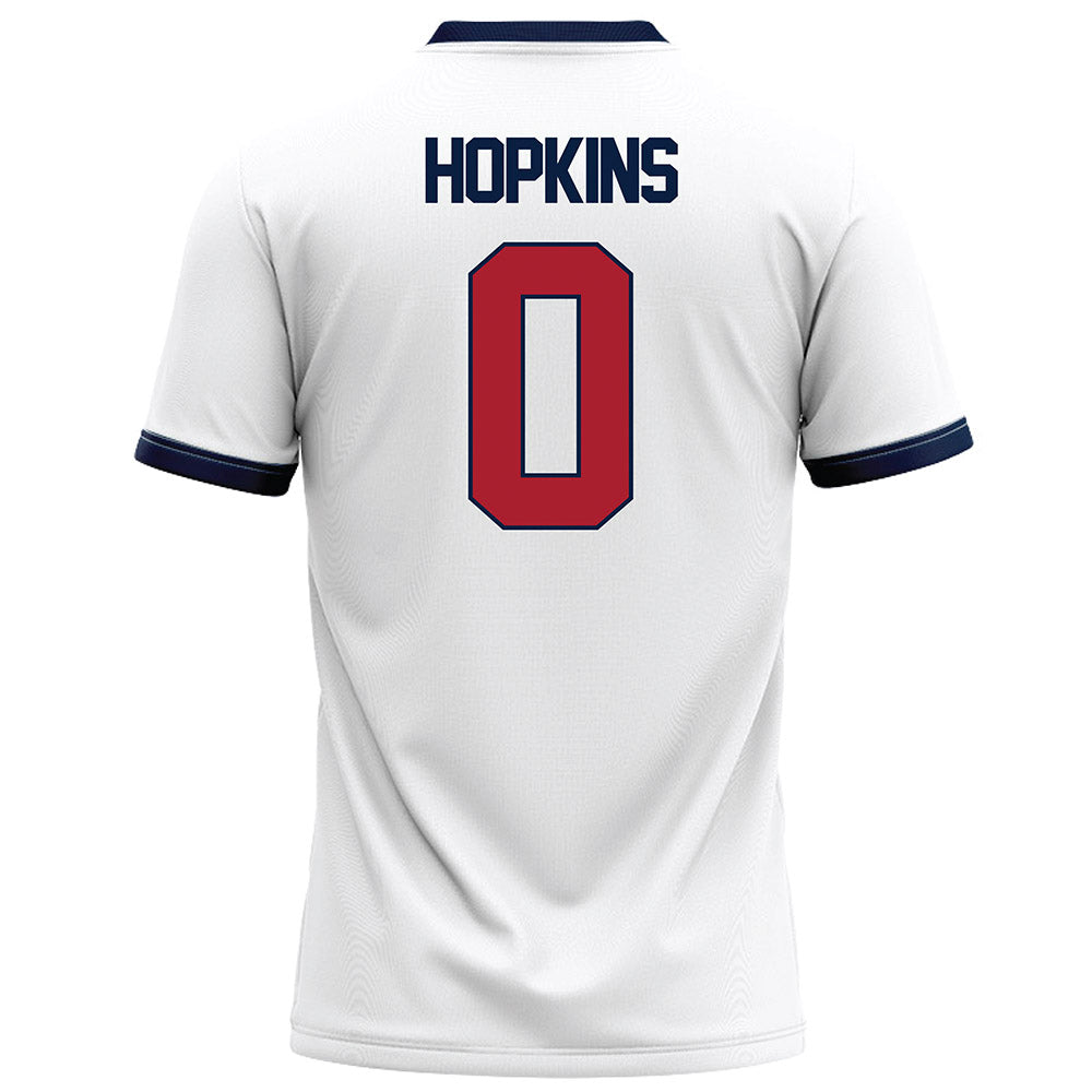 Liberty - NCAA Football : D-Icey Hopkins - White Football Jersey-1